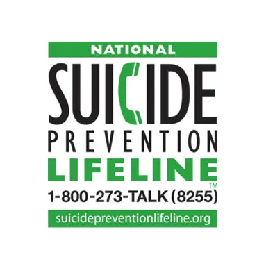 National Suicide Prevention Lifeline poster